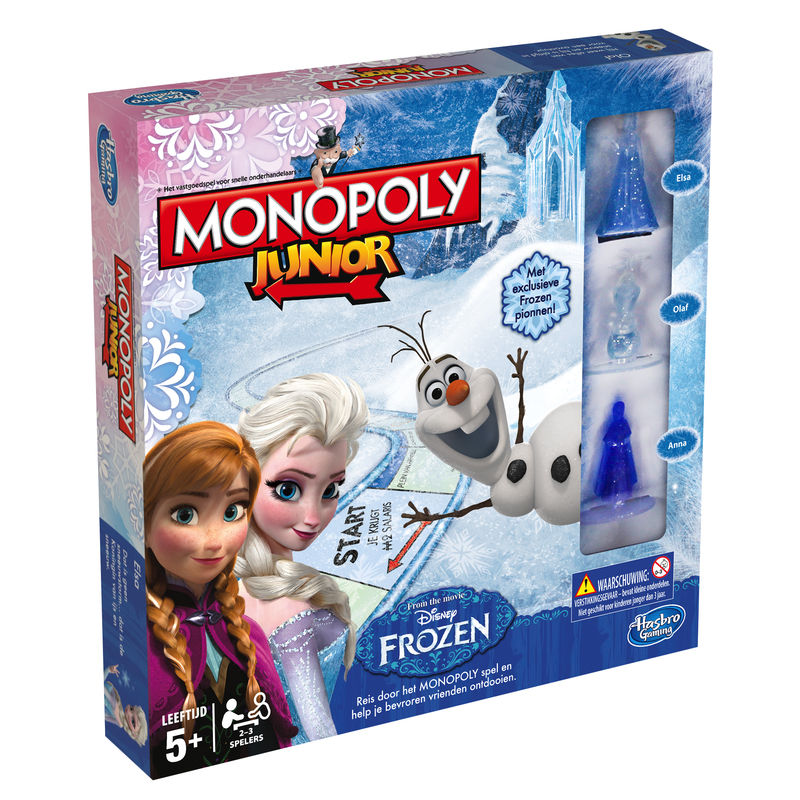 fluctueren Beperkingen Overgang Monopoly Junior Disney Frozen - Kinderspel - Enjoyy