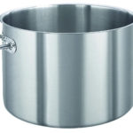 kookpan met deksel 14,2 liter 28 cm RVS zilver
